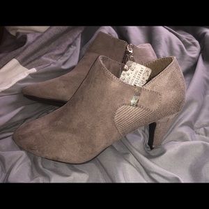 Gray Booties